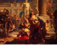 Tiepolo Giovanni Battista Rape of the Sabine Women - Hermitage